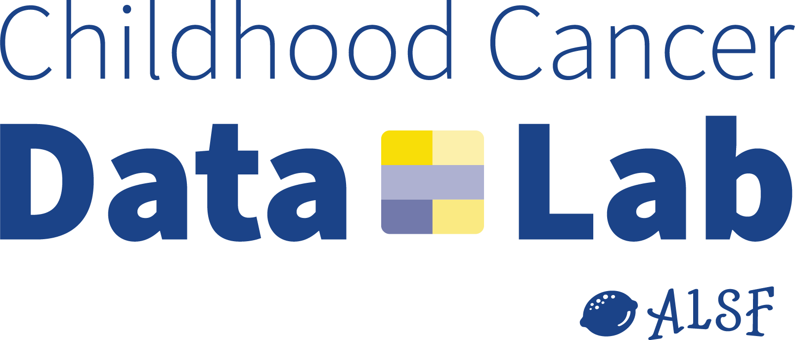 Childhood Cancer Data Lab powered by ALSF Logo